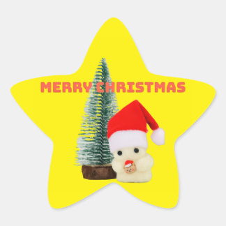 ADESIVO ESTRELA もみの木とおばけのクリスマス