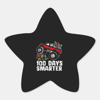 Adesivo Estrela 100 dias mais espertos de caminhonete Feliz 100ª e