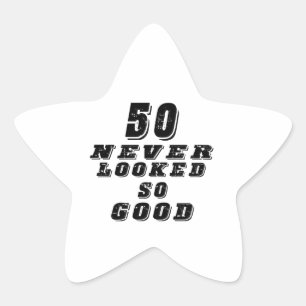 Adesivo Estrela 50 nunca olhados tão bons