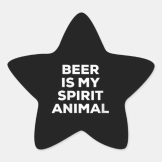 Adesivo Estrela A Cerveja Das Mulheres É O Meu Animal Espirituoso
