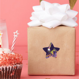 Adesivo Estrela A estrela.