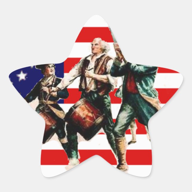 Adesivo Estrela a marcha pela liberdade nunca acaba (Frente)