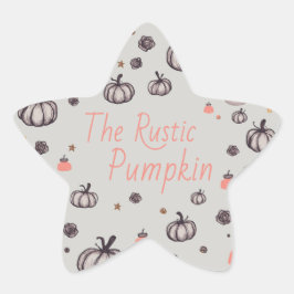 Adesivo Estrela A Pumpkin Russo