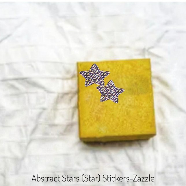 Adesivo Estrela Abstrato Stars (Criador carregado)