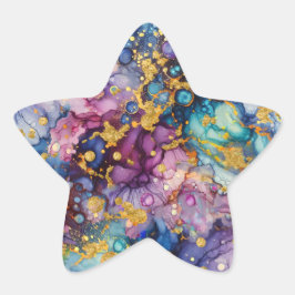 Adesivo Estrela Abstrato TexturasBag de eletrônicos