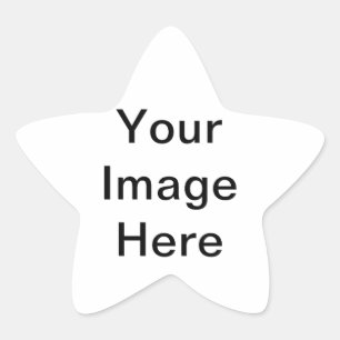 Adesivo Estrela Adicionar presentes de foto de nome, acessórios p