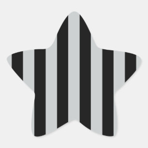 Adesivo Estrela Alterar faixas de Cinza para qualquer cor Clique e