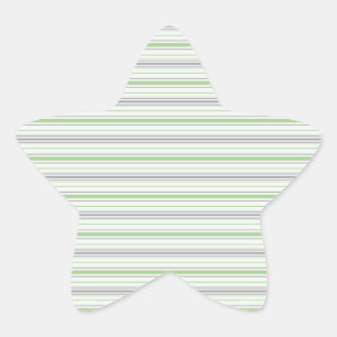 Adesivo Estrela Amara Stripe pistachio