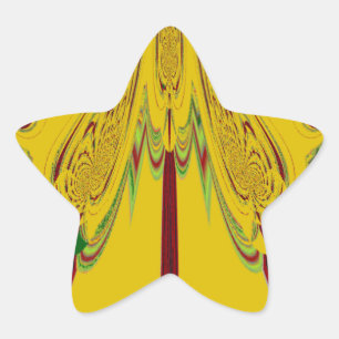 Adesivo Estrela Amarelo