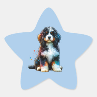 Adesivo Estrela American Water Spaniel Dog