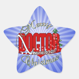 ADESIVO ESTRELA ANESTESIÓLOGO DO NATAL