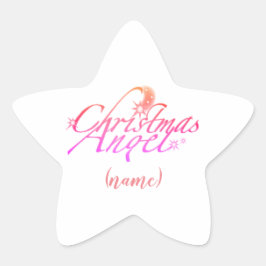 Adesivo Estrela Angel Natal