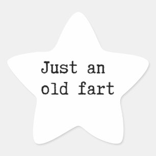 Adesivo Estrela Apenas Um Antigo Fart