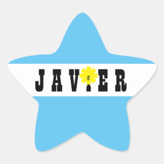 Adesivo Estrela Apoio Javier Milei Presidente da Argentina Sim!