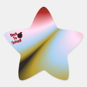 Adesivo Estrela Apple & Back to School -