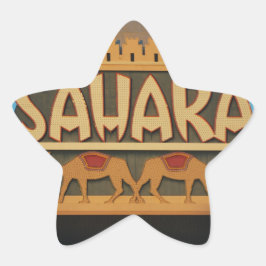 Adesivo Estrela Arquitetura Landmark do Sahara de Las Vegas