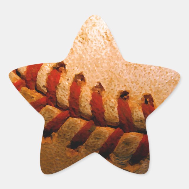 Adesivo Estrela Arte Baseball (Frente)