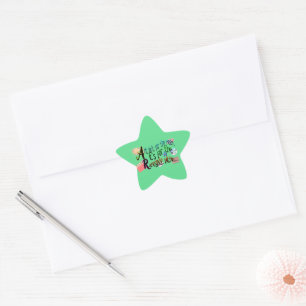 Adesivo Estrela Aspectos do Art Star Sticker