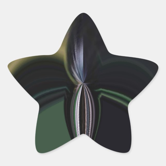 Adesivo Estrela Aurora: Caleidoscópio Cósmico (Frente)