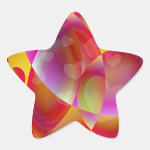 Adesivo Estrela Autocolante