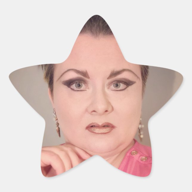 Adesivo Estrela Autocolante (Frente)