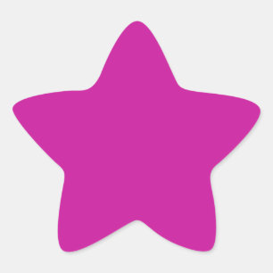 Adesivo Estrela Autocolante rosa