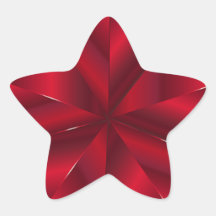Autocolante vermelho