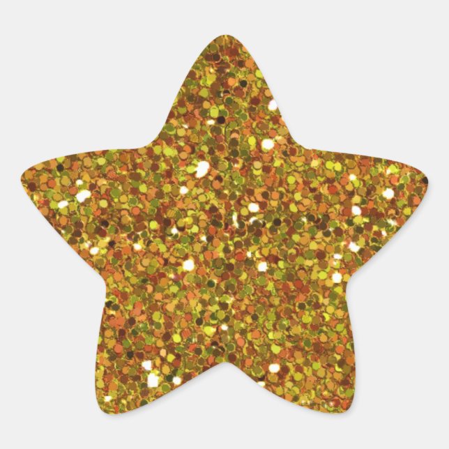 Adesivo Estrela Autocolantes amarelos (Frente)