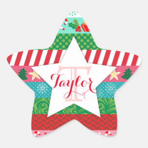 Adesivo Estrela Autocolantes de Estrelas Personalizadas de Fita de