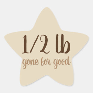 Adesivo Estrela Autocolantes de perda de peso