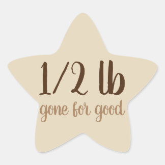 Adesivo Estrela Autocolantes de perda de peso