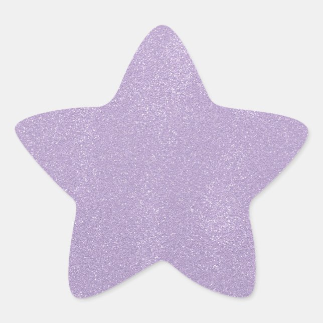 Adesivo Estrela Bagunça de Lavanda (Frente)