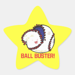 Adesivo Estrela Ball Buster