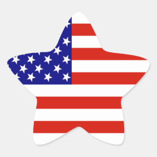 ADESIVO ESTRELA BANDEIRA AMERICANA