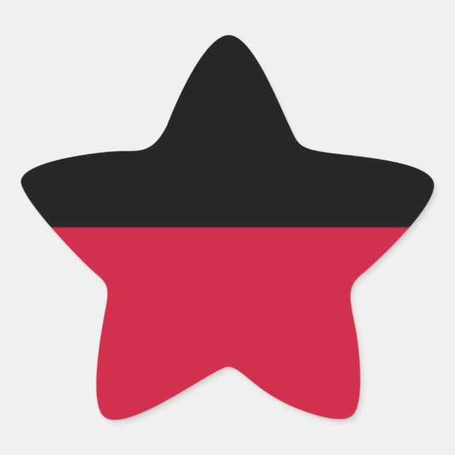 Adesivo Estrela Bandeira de Nijmegen (Frente)