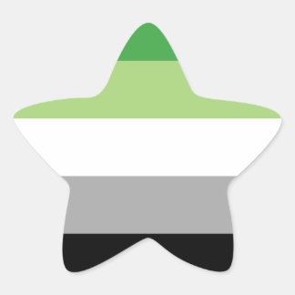 Adesivo Estrela Bandeira romântica