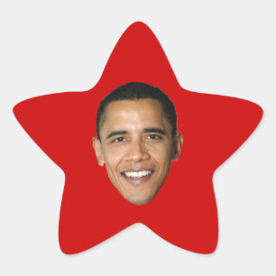 Adesivo Estrela Barack Obama