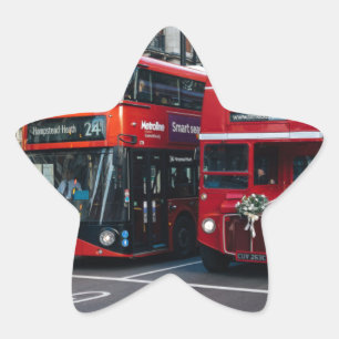 Adesivo Estrela Barramento Red Double Decker