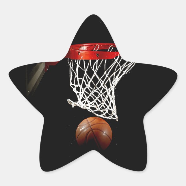 Adesivo Estrela Basquete (Frente)