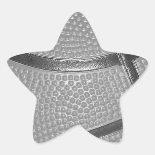 Adesivo Estrela Basquete preto e branco