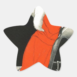 Adesivo Estrela batente de polkadots