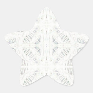 Adesivo Estrela BATTENBURG LACE Star Stickers