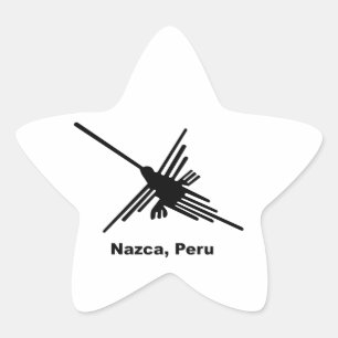Adesivo Estrela Beija-flor Nazca, Peru