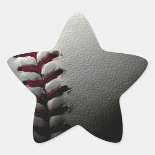 Adesivo Estrela Beisebol Fechado