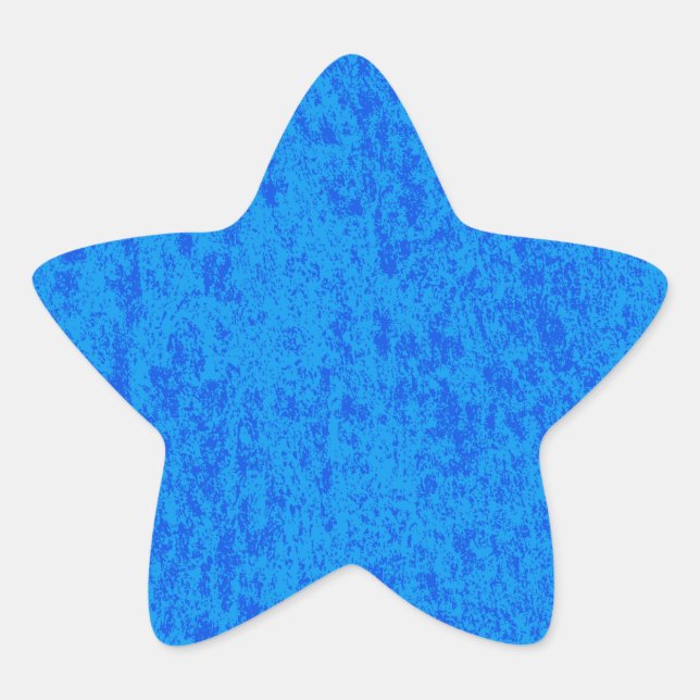 Adesivo Estrela Blue Marble Star Sticker (Frente)