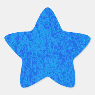 Adesivo Estrela Blue Marble Star Sticker