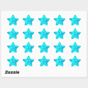 Adesivo Estrela Blue Sky Star Sticker
