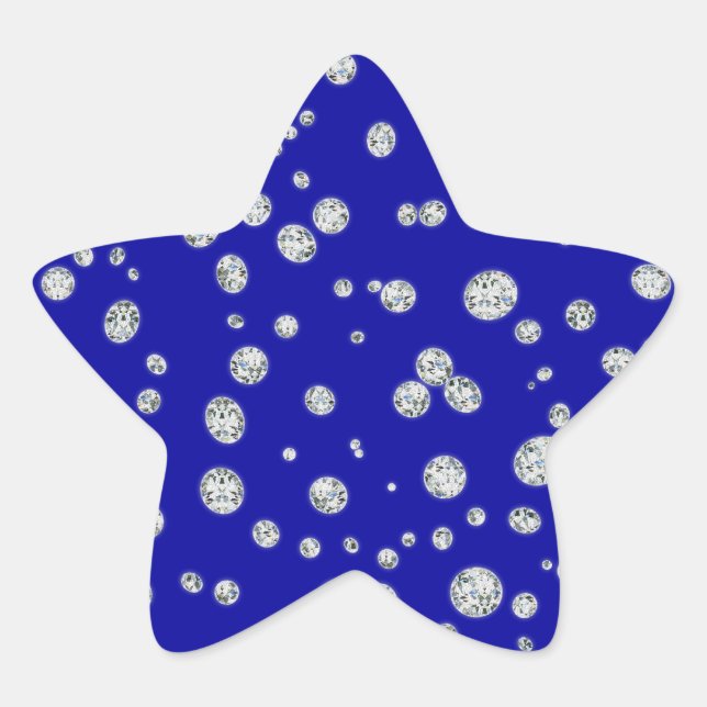 Adesivo Estrela Blue Star Sticker (Frente)