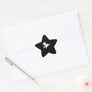 Adesivo Estrela Boletim Francês Yoga Pose Love Heart Gift