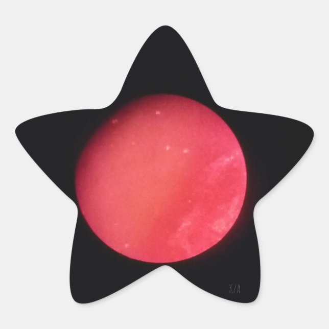 Adesivo Estrela Bolsa e adversidade (Frente)